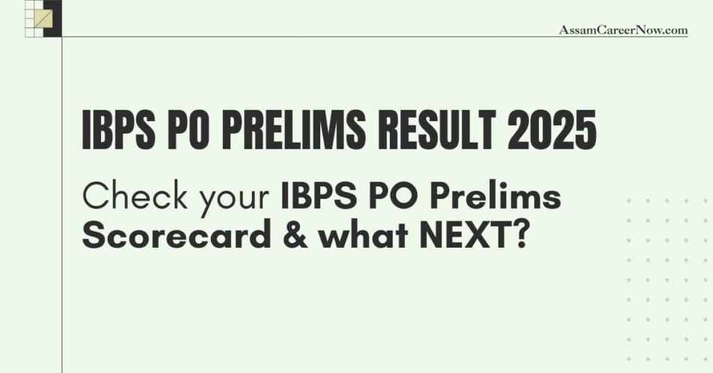 IBPS PO Prelims Result