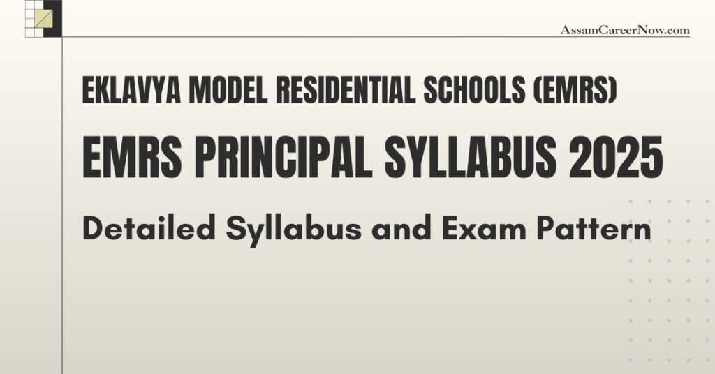 EMRS Principal Syllabus