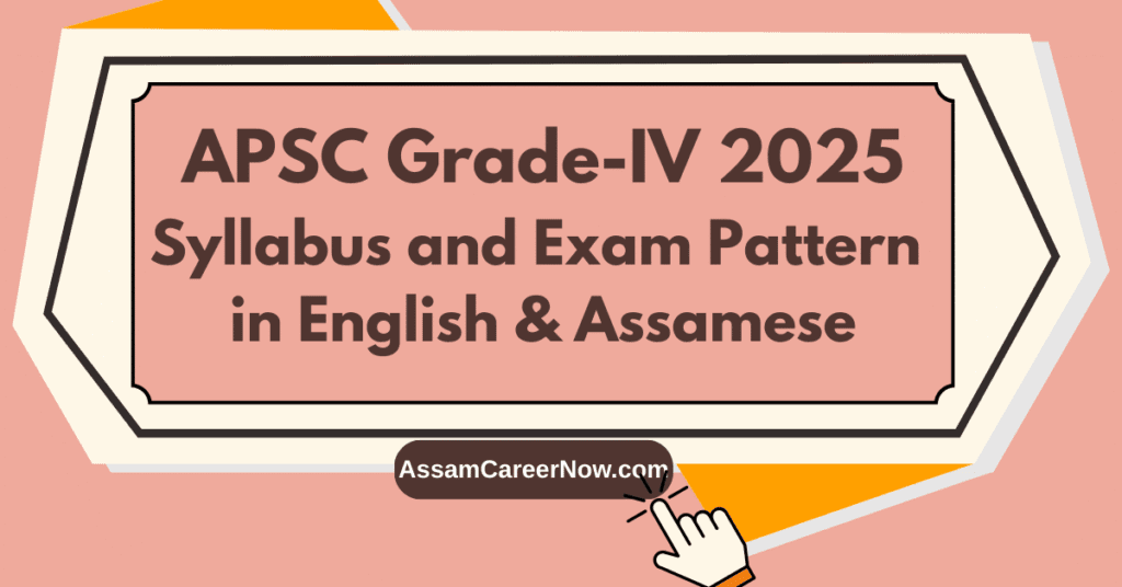 APSC Grade 4 Syllabus 2025