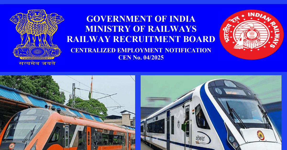 RRB Section Controller Recruitment 2025: 368 Posts | Last Date 14th Oct, Don't Miss