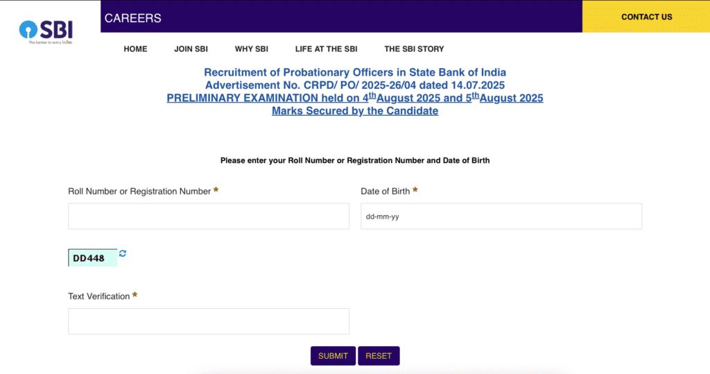 The SBI PO Prelims Result 2025 Declared! 541 Vacancy Brings Excitement & Opportunities