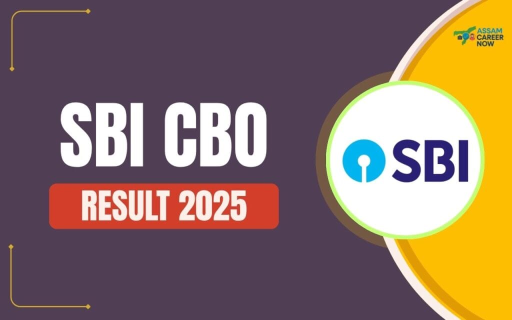 SBI CBO Result 2025 declared; download the merit list now.